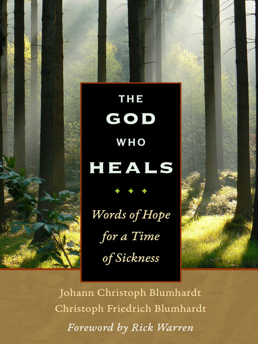 Title details for The God Who Heals by Rick Warren - Available